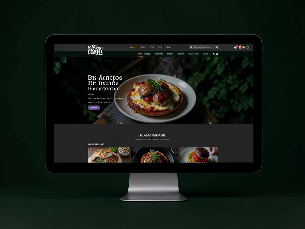 Site web réalisé pour Table du Marché